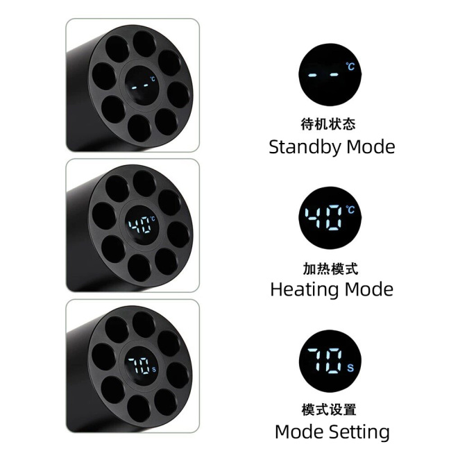 Riscaldatore professionale per composito dentale, riscaldatore per resina con temperatura regolabile e display digitale per dentisti