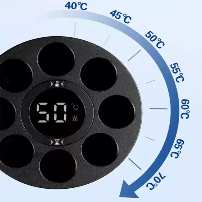 Riscaldatore professionale per composito dentale, riscaldatore per resina con temperatura regolabile e display digitale per dentisti