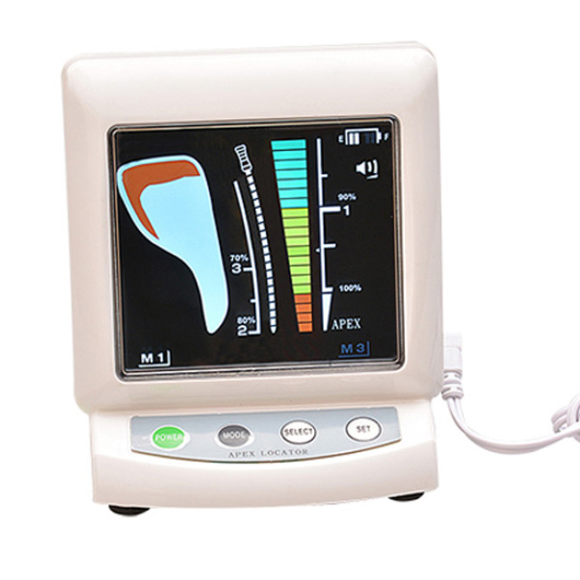 Versión actualizada CE Aprobado Pantalla a color Dental Localizador de ápices