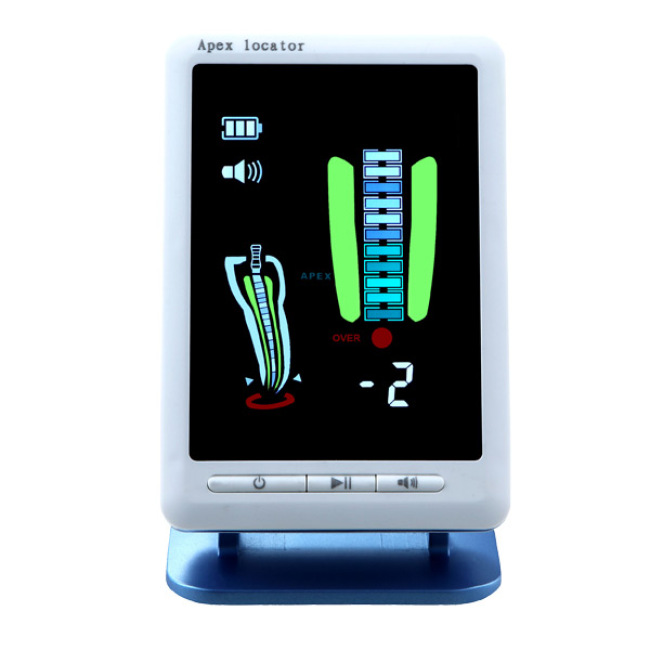 Localizador de ápice colorido de 4.5 Inch LCD Dental Supply Apodon