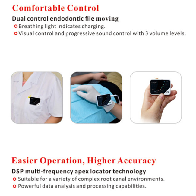 Localizador MINI Apex Denjoy iFive Dispositivo de control cómodo