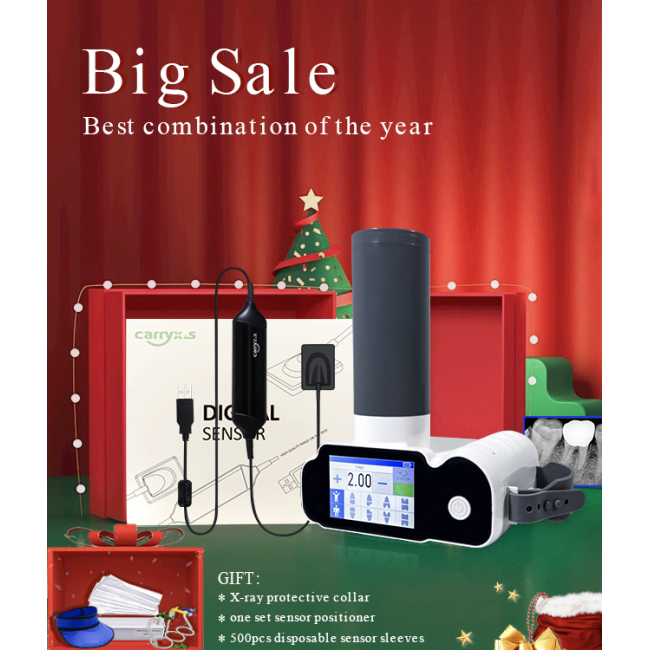 Christmas Promotion Carryx-III Dental Portable XrayCarryx-S Digital RVG Sensor