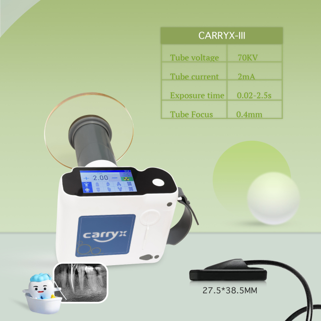 Carryx-III with lead plate dental portable X-ray machine radiation protection lead plate