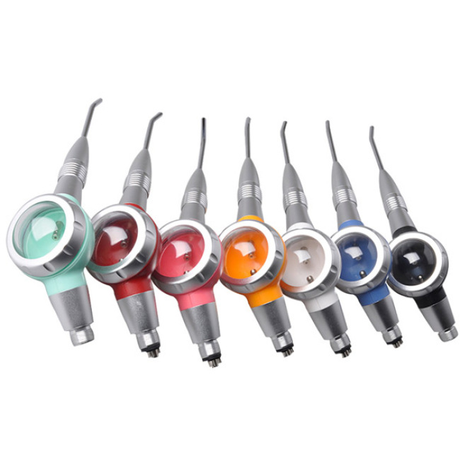 Tipo de unidad de profilaxis de aire dental colorido opcional