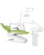 Precio barato de la silla dental para la unidad dental de cuero de la PU con los brazos largos
