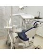 Precio barato de la silla dental para la unidad dental de cuero de la PU con los brazos largos