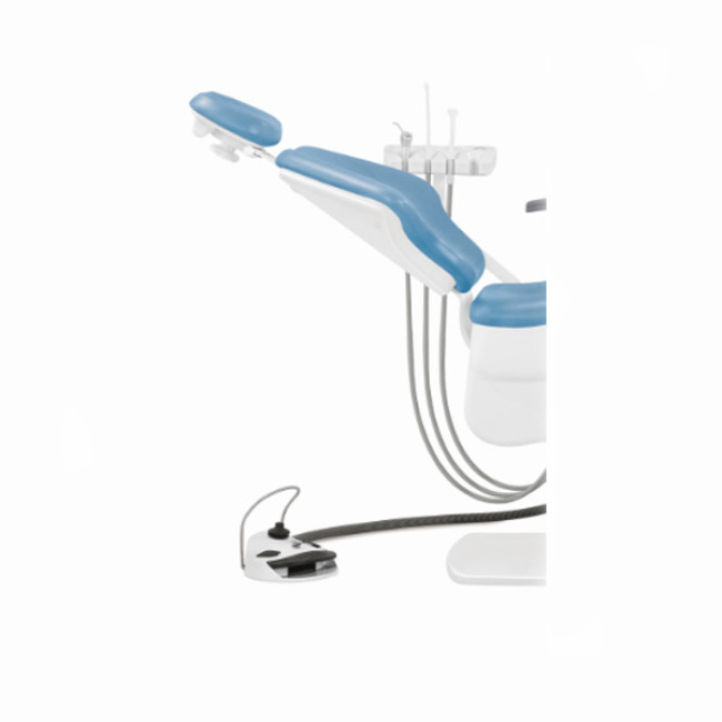 Neuer Foshan-Zahnarztstuhl mit integrierter Bedienungsperson für billige Klinikausrüstung