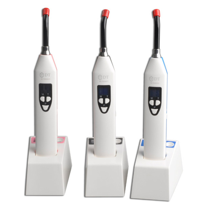 Detección de intensidad Inalámbrica Dental Led Curado de luz