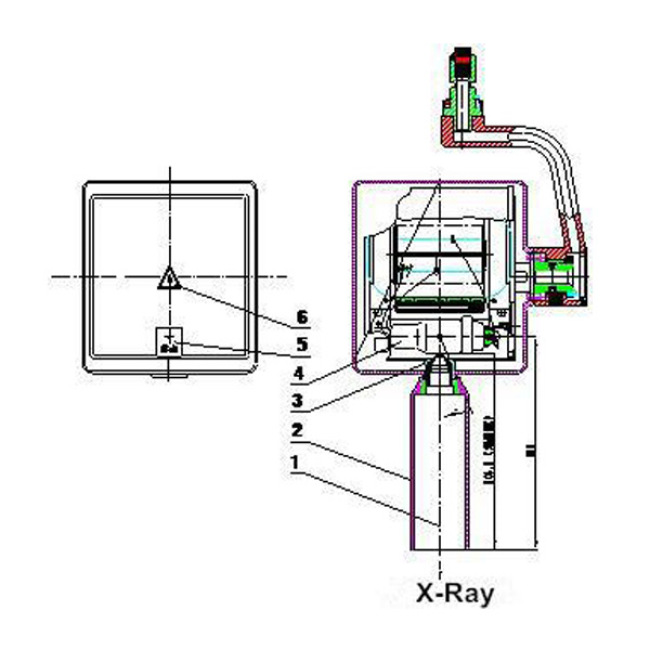 Mobile Dental X Ray Machine Dentists Favoritos para Clínica