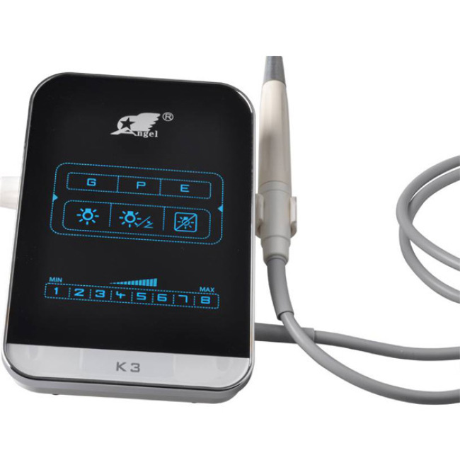 Escalador ultrasónico lcd de equipo dental digital de pantalla táctil