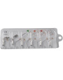 Tipo desmontable llevado de Handpiece Unidad dental ultrasónica piezoeléctrica del escalador