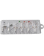 Escalador ultrasónico de dientes de instrumento dental con pieza de mano Led