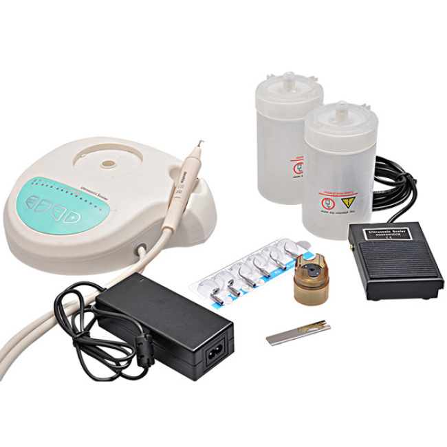 Escalador ultrasónico de dientes de instrumento dental con pieza de mano Led