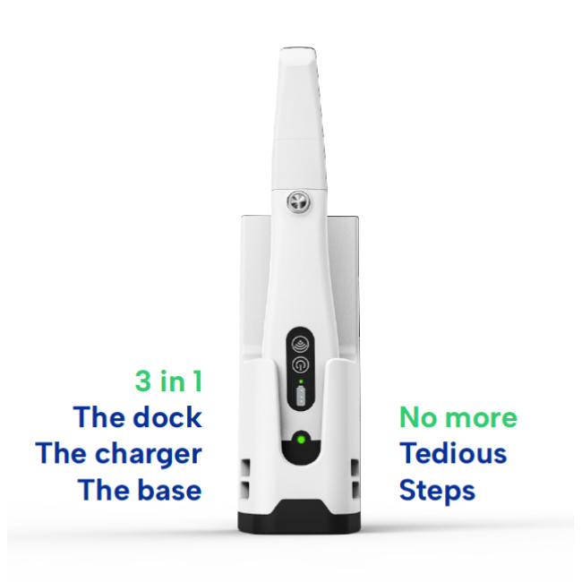 Tragbarer PANDA P4 Intraoralscanner, 1 Stunde Schnellladung, 2 Stunden kontinuierliches Scannen, digitales Dentalgerät Tragbarer PANDA P4 Intraoralscanner, 1 Stunde Schnellladung, 2 Stunden kontinuierliches Scannen, digitales Dentalgerät