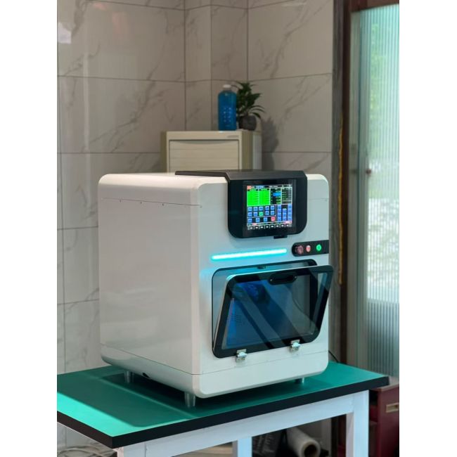 5-Achs-Trocken- und Nassfräsmaschine für die Zahnmedizin, hochpräzise und beliebte Ausrüstung für Zirkonoxid-, PMMA- und PEEK-Restaurationen