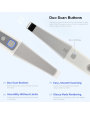 Wireless Portable Run_yes 3DS V6 AI Intraoral Scanner, WiFi Connection 25mm Depth Digital Dental Equipment