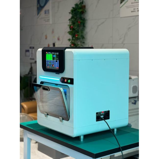 5-Achs-Trocken- und Nassfräsmaschine für die Zahnmedizin, hochpräzise und beliebte Ausrüstung für Zirkonoxid-, PMMA- und PEEK-Restaurationen 5-Achs-Trocken- und Nassfräsmaschine für die Zahnmedizin, hochpräzise und beliebte Ausrüstung für Zirkonoxid-, PMMA- und PEEK-Restaurationen