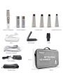 Wireless Portable Run_yes 3DS V6 AI Intraoral Scanner, WiFi Connection 25mm Depth Digital Dental Equipment