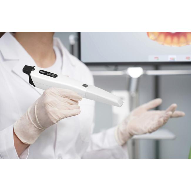 Tragbarer PANDA P4 Intraoralscanner, 1 Stunde Schnellladung, 2 Stunden kontinuierliches Scannen, digitales Dentalgerät