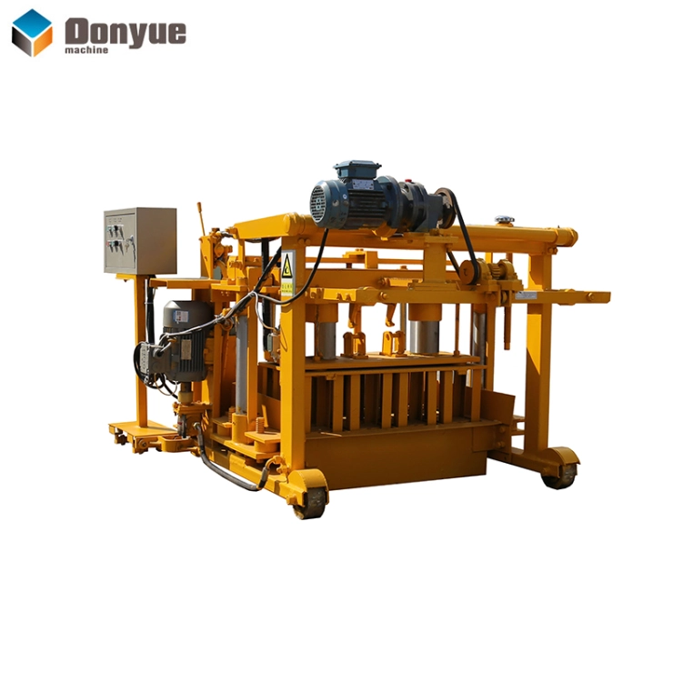 QT40-3A mobile block making machine