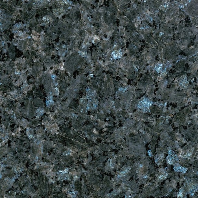 Panneaux muraux de carreaux de sol en granit bleu perle poli