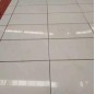 Snow white marble floor tiles