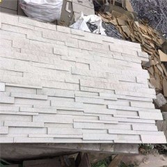 Wandverkleidungsplatten aus weißem Sandstein