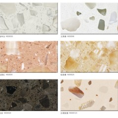 Motifs de sol en marbre artificiel