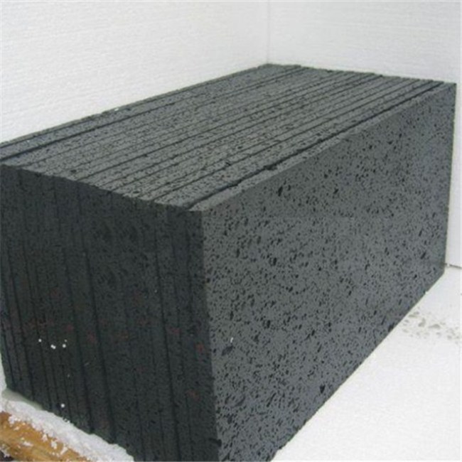 Schwarzer Basalt aus Hainan