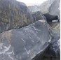 Basalte noir de Mongolie