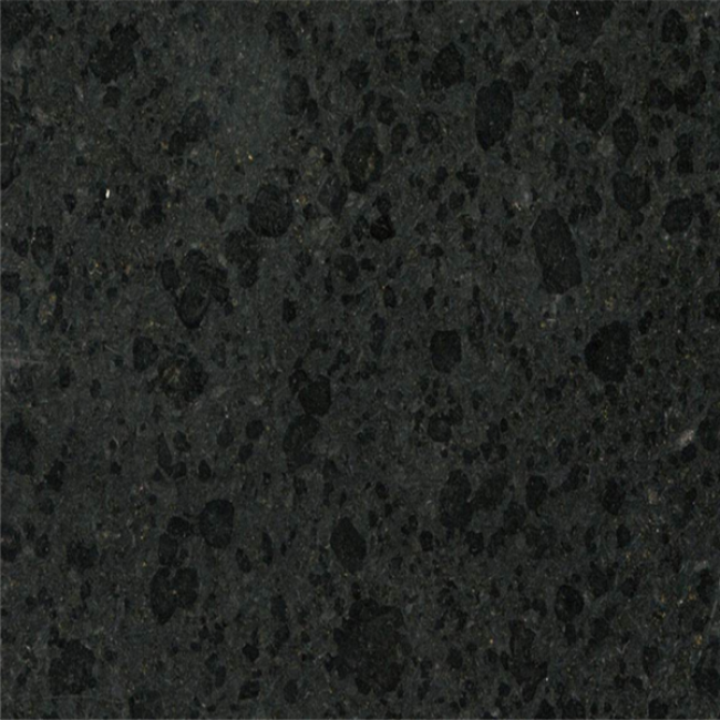 Perlschwarzer Granit