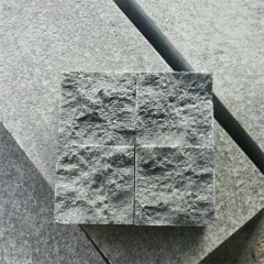 Mongolischer schwarzer Granit