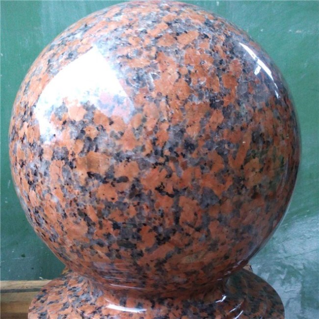 G562 Гранитный парковочный каменный шар, останавливающий камень