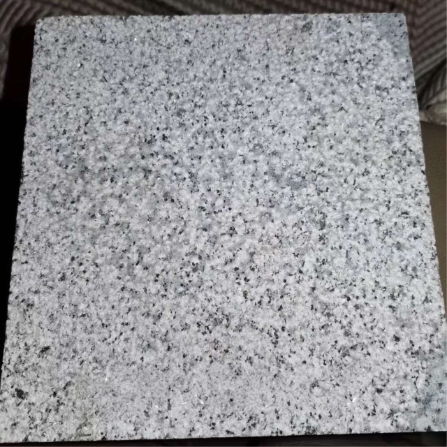 bush hammered g655 granite paving tiles