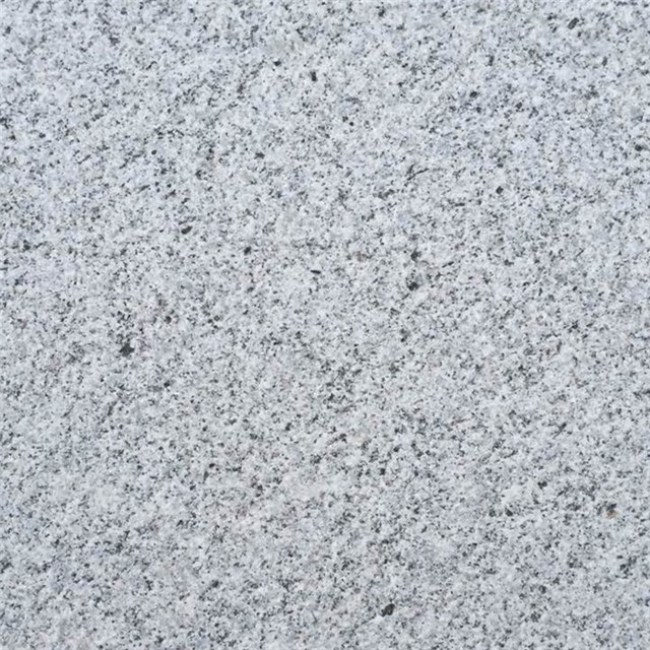 Misty white granite