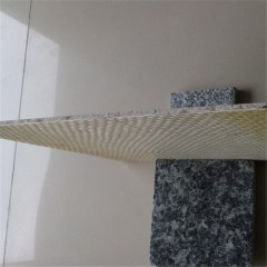 Thin granite tiles fiberglass back