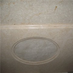 Столешница под туалетный столик из бежевого мрамора