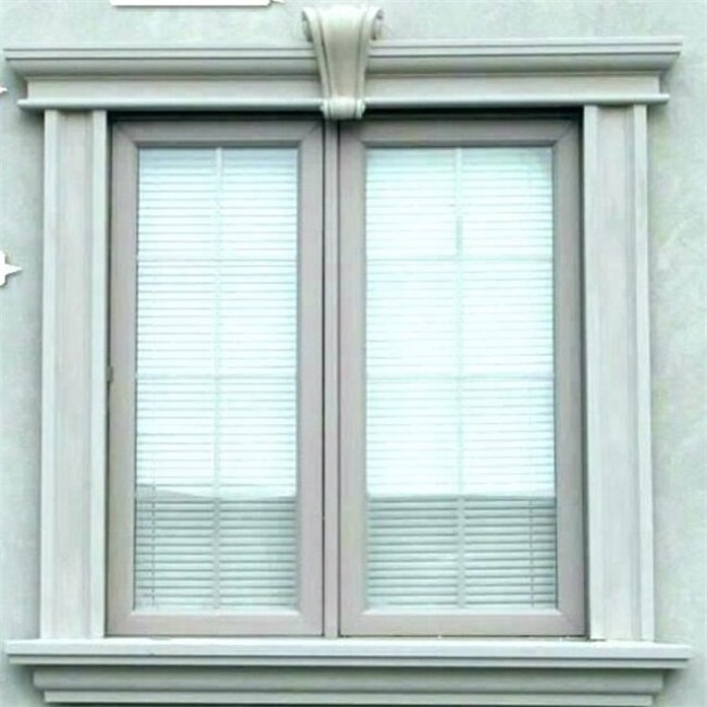 Cadre de fenêtre de contour de fenêtre en marbre