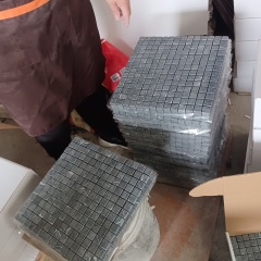 Nero marquina mosaic