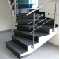 G684 granite stair steps ,black granite steps