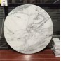 Table italienne en marbre blanc