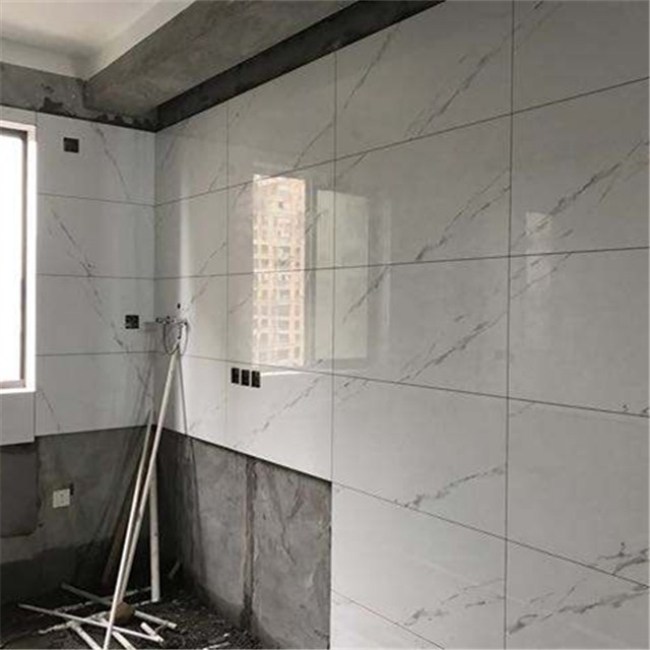 Panel dinding marmer putih yang disesuaikan panel dinding marmer