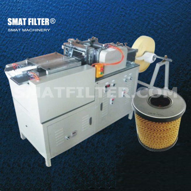 Y type Rotary Zig-zag Pleating Machine