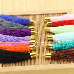 ST1032 Wholesale fashion silk cord tassels for bracelets jewelry