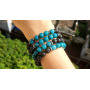 BN1085 charm gemstone bead elastic bracelet ,fashion stone bead essential oil ladies stretch bracelet