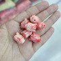 SL0342 Hot sale synthetic stone carved pink buddha beads