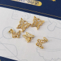CZ8128 Lovely minimal minimalist diamond zircon mirco cz pave Insect butterfly charm pendant