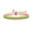 #4 olive green/rose gold