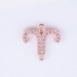 Aries/rose gold