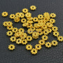 JS1373  100pcs/bag Gold Daisy Spacer Beads ,Gold Snowflake Spacer Beads,Metal Spacer Jewelry Findings Supplies
